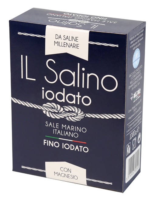 SALE MARINO IODATO ASTUCCIO FINO KG.1